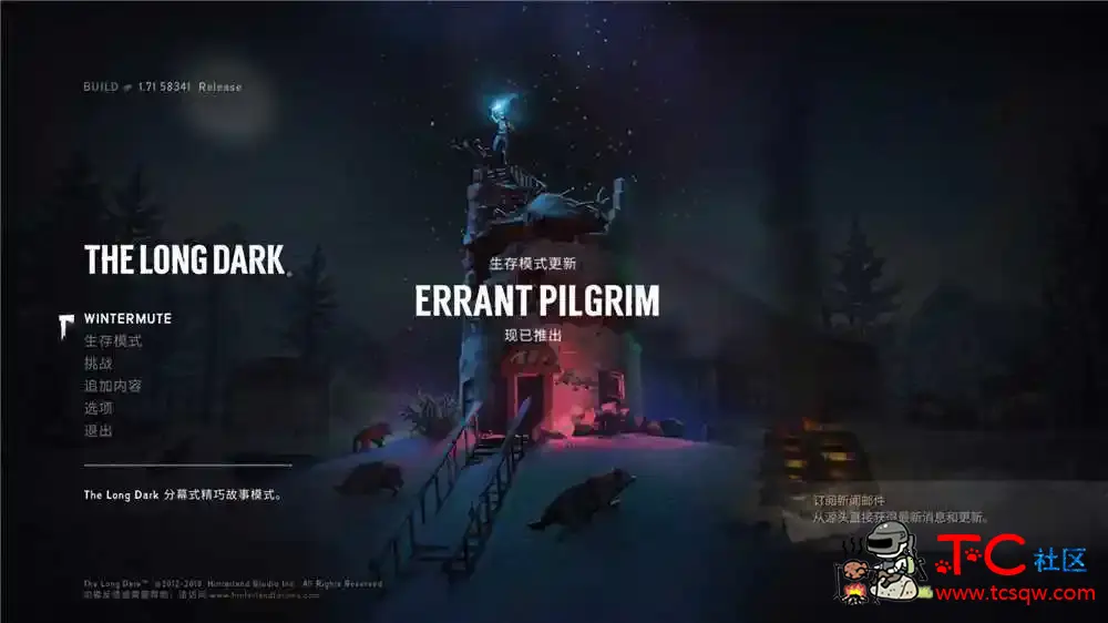 漫漫长夜 The Long Dark 1.71 TC辅助网www.tcsq1.com1903