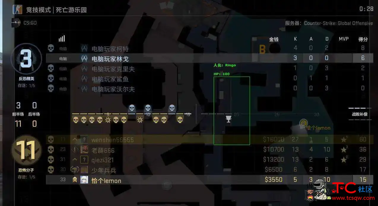 CSGOFE单板方框透视2.1支持5E 官匹国际服国服 TC辅助网www.tcsq1.com364