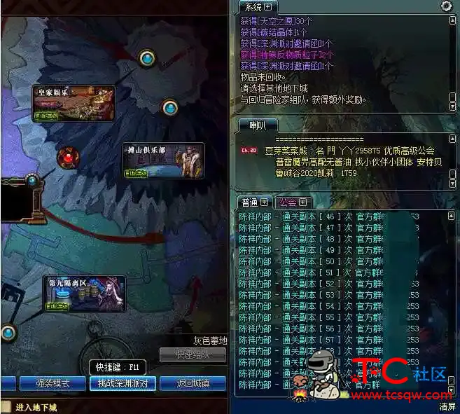 DNF陈祥内部科技CE全套【搬砖 升级 普雷 魔界 图标】 TC辅助网www.tcsq1.com1581