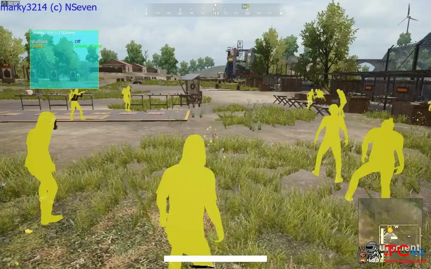 PUBG LITE泰服上色透视DLL 来至于国外的制作 TC辅助网www.tcsq1.com6346