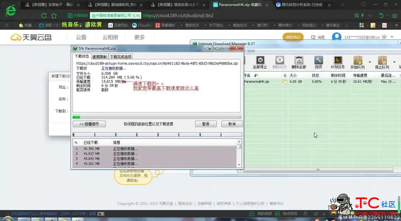 IDM不限速下载神器~ TC辅助网www.tcsq1.com6962