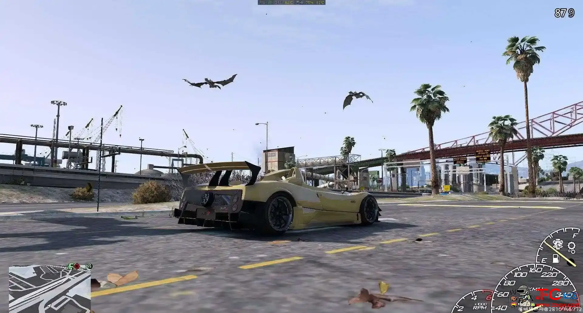 GTA5豪华单机版 300个英雄 1700辆载具 TC辅助网www.tcsq1.com893