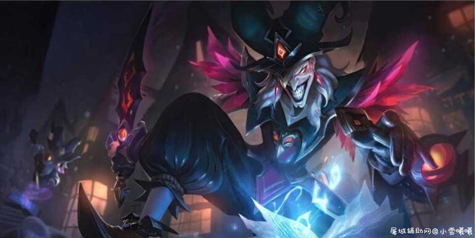 英雄联盟lol恶魔小丑 奥术师 萨科最新皮肤4k游戏壁纸 屠城辅助网www.tcfz1.com3204