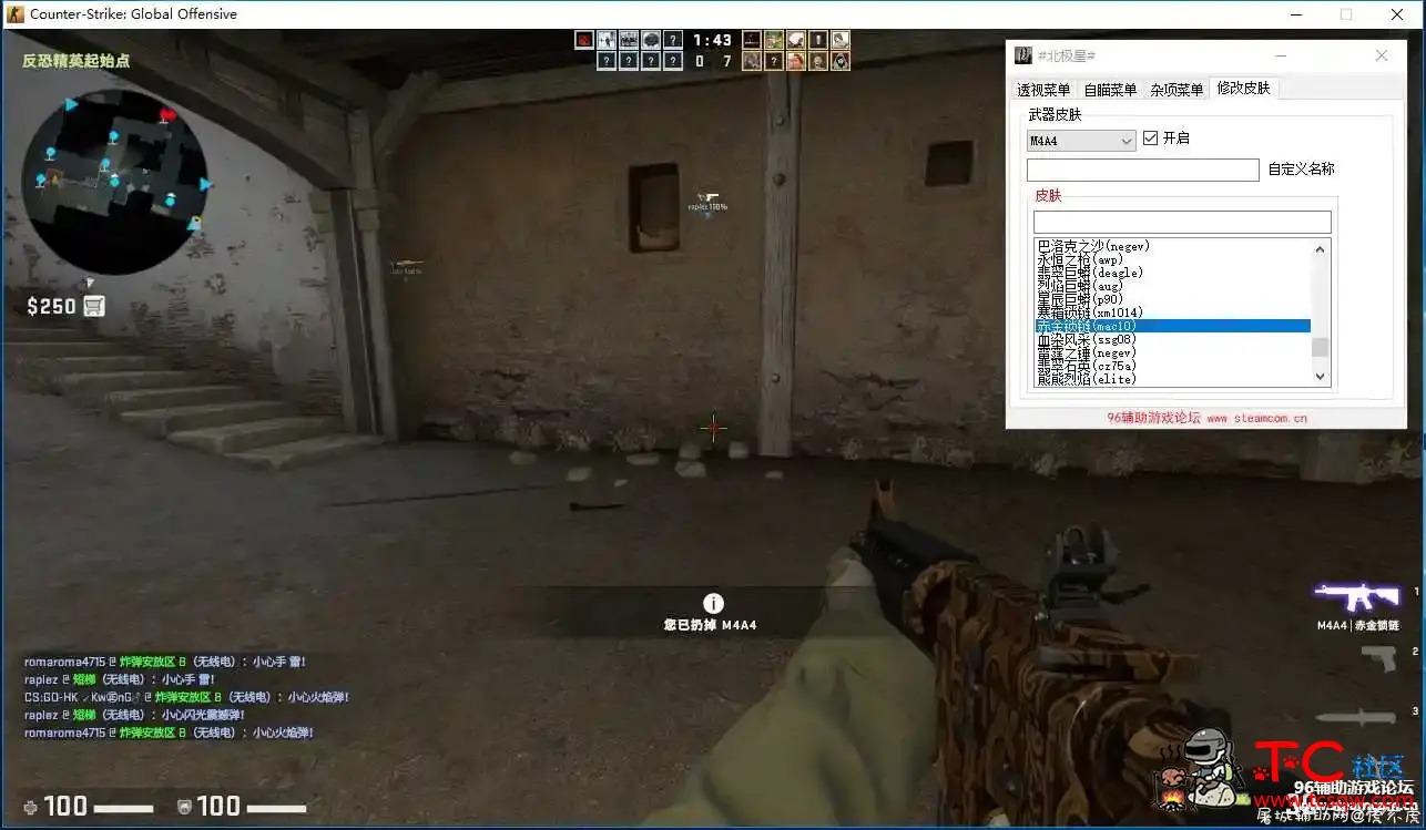CsGo北极星外部-透视自瞄自动压枪假延迟【可直播】 v6.5.9 TC辅助网www.tcsq1.com798