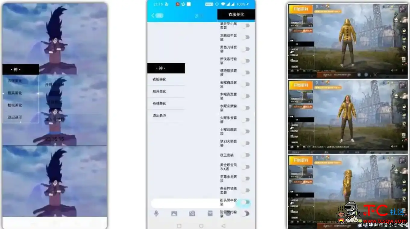 刺激战场美化包v1.0各种稀有皮肤 TC辅助网www.tcsq1.com6142