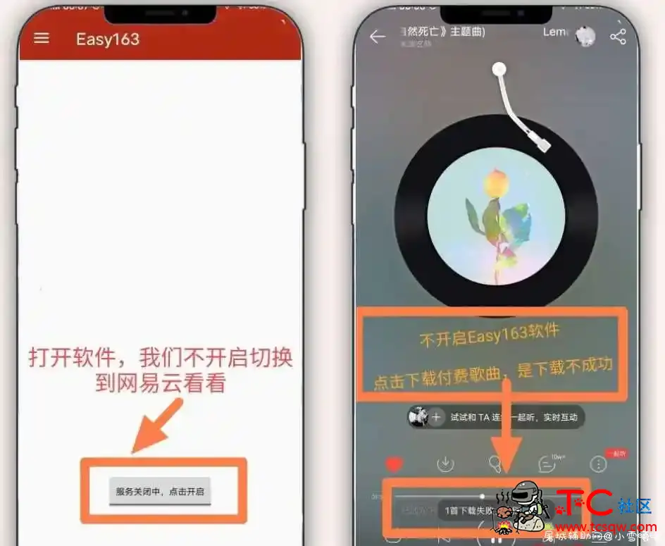网易云解锁灰色歌曲.付费歌曲免费下载 TC辅助网www.tcsq1.com6273