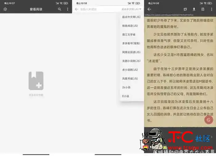 爱看阅读 V0.1.0.66免费看小说 TC辅助网www.tcsq1.com1017