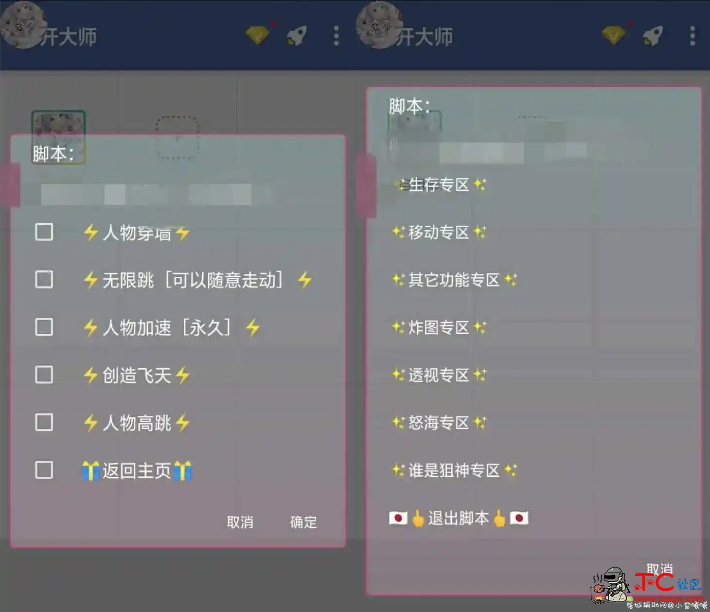 迷你世界炸图多功能辅助脚本 TC辅助网www.tcsq1.com9157