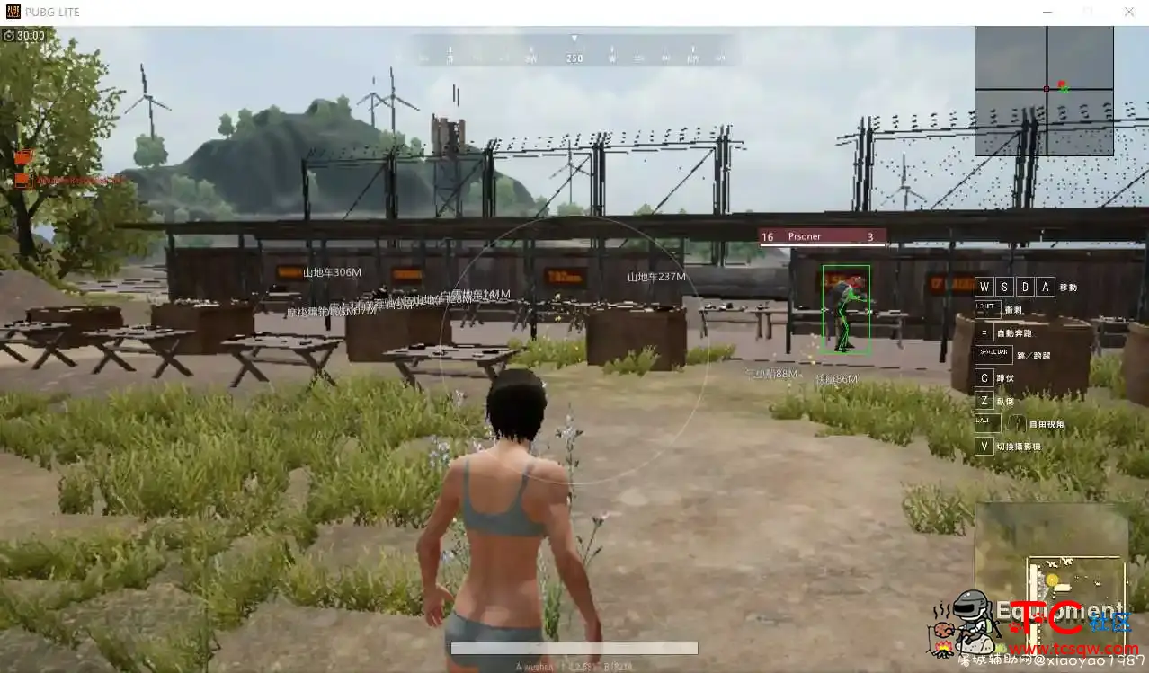 PUBG LITE 武神透视自瞄多功能 TC辅助网www.tcsq1.com7879