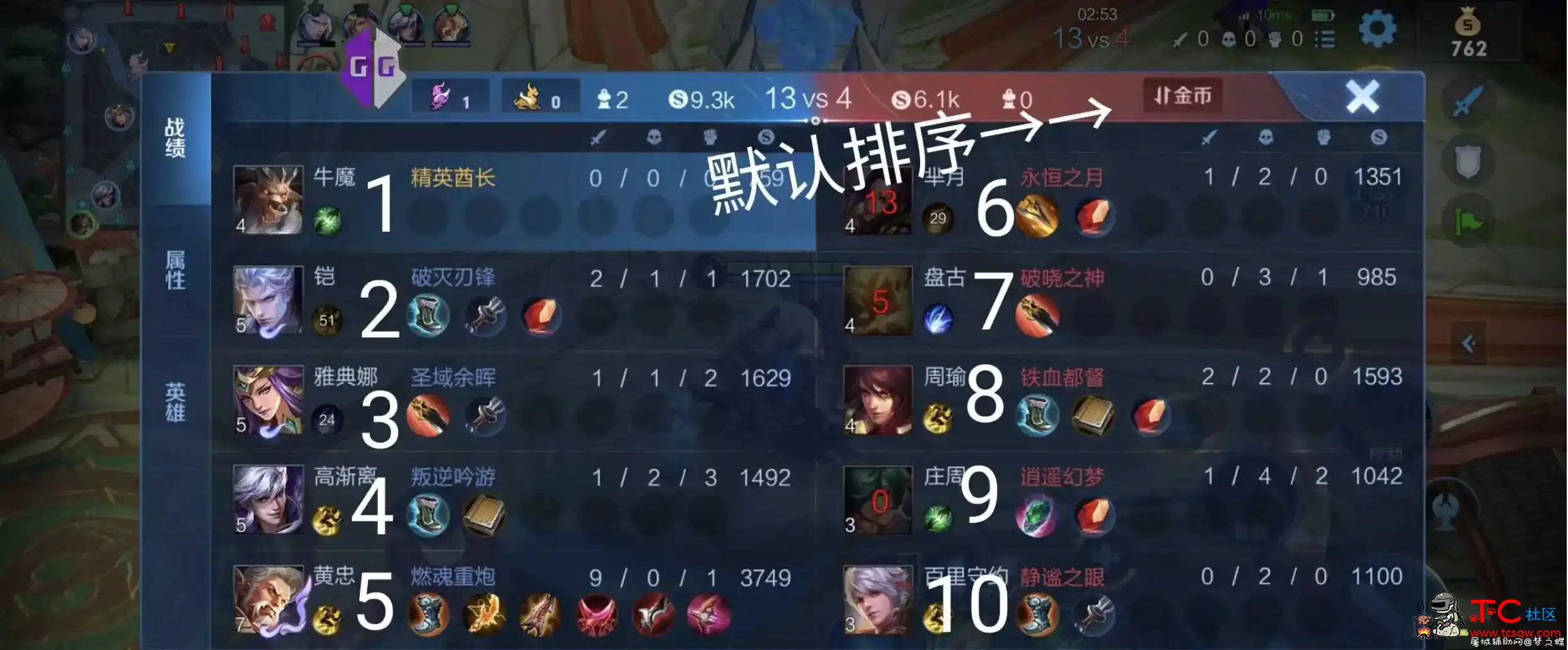 王者荣耀单机5v5属性修改脚本1.1 TC辅助网www.tcsq1.com3353