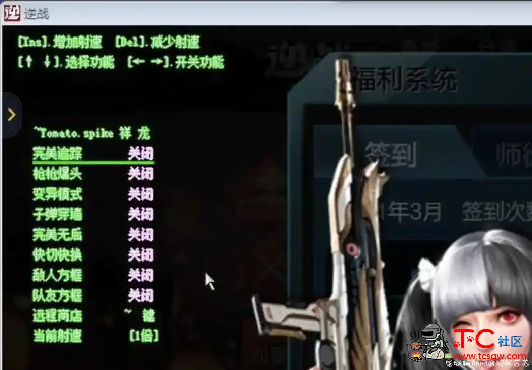 逆战祥龙V3.9破解版PVE和PVP TC辅助网www.tcsq1.com1313