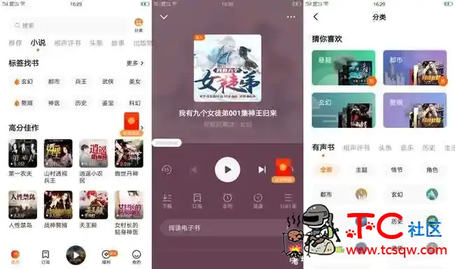 番茄畅听V2.2.0.32纯净版 TC辅助网www.tcsq1.com4559