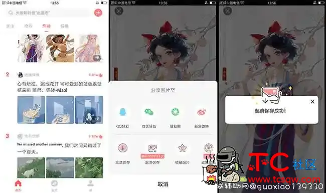 堆糖V9.10.6无限保存超清图 TC辅助网www.tcsq1.com8255