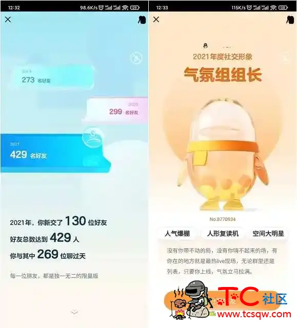 QQ2021年社交形象年度报告 TC辅助网www.tcsq1.com4659