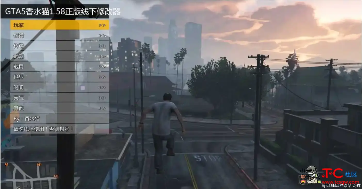 GTA5香水猫1.58正版线下修改器 TC辅助网www.tcsq1.com1381