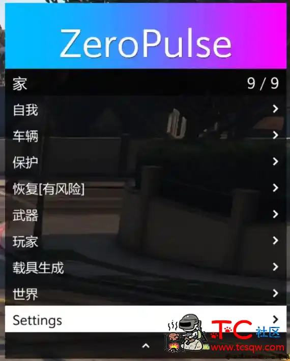 GTA5-ZeroPulse线上辅助中文动态菜单防护 TC辅助网www.tcsq1.com3448