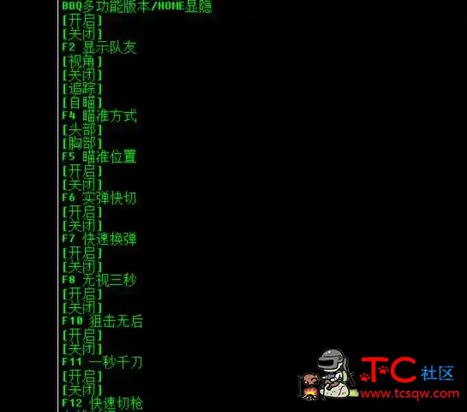 逆战BQ透视自瞄无后千刀辅助破解版 TC辅助网www.tcsq1.com8667