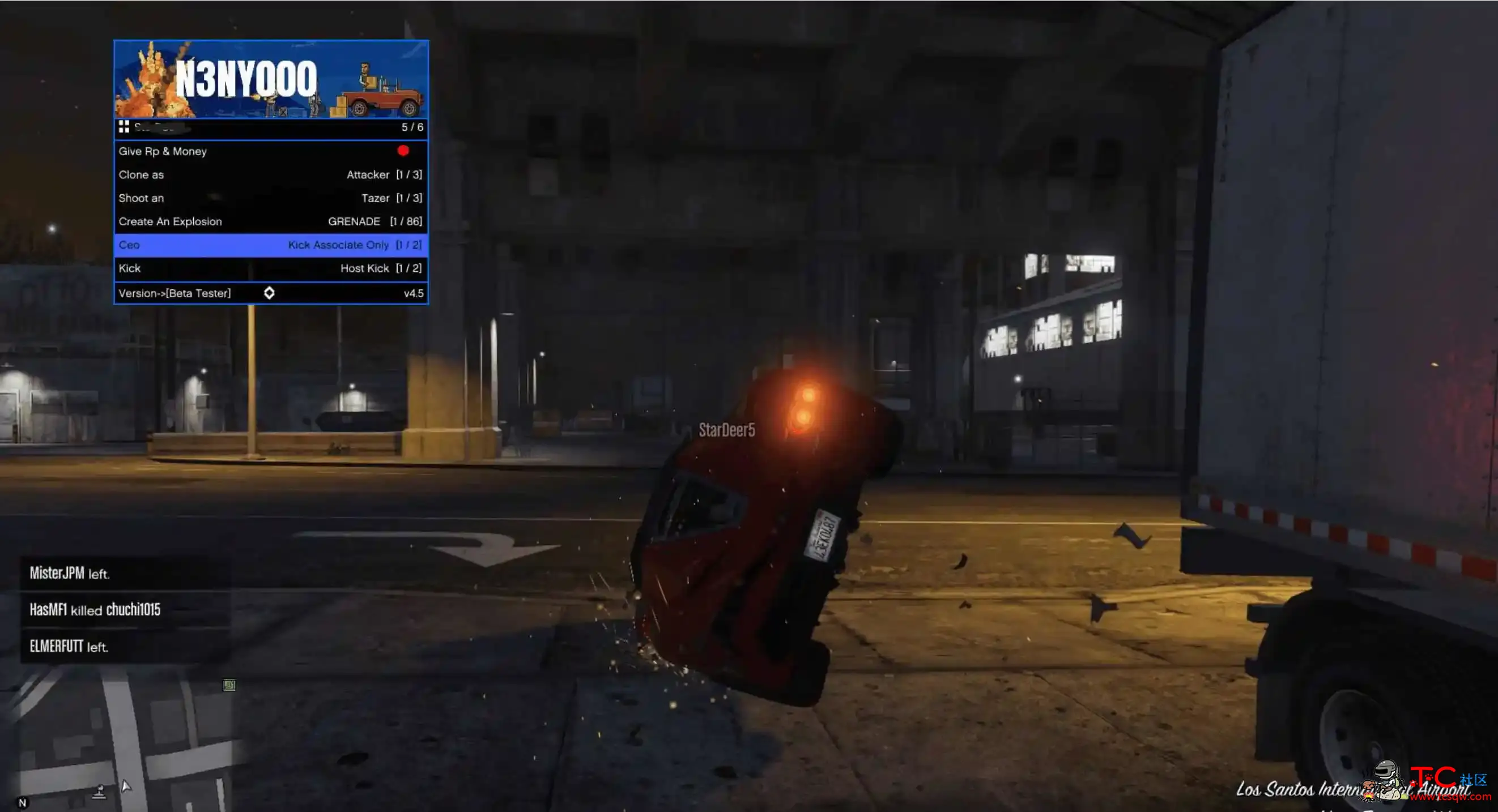 GTA5[1.66]N3NY000线上多功能作弊辅助v5.8 TC辅助网www.tcsq1.com4942