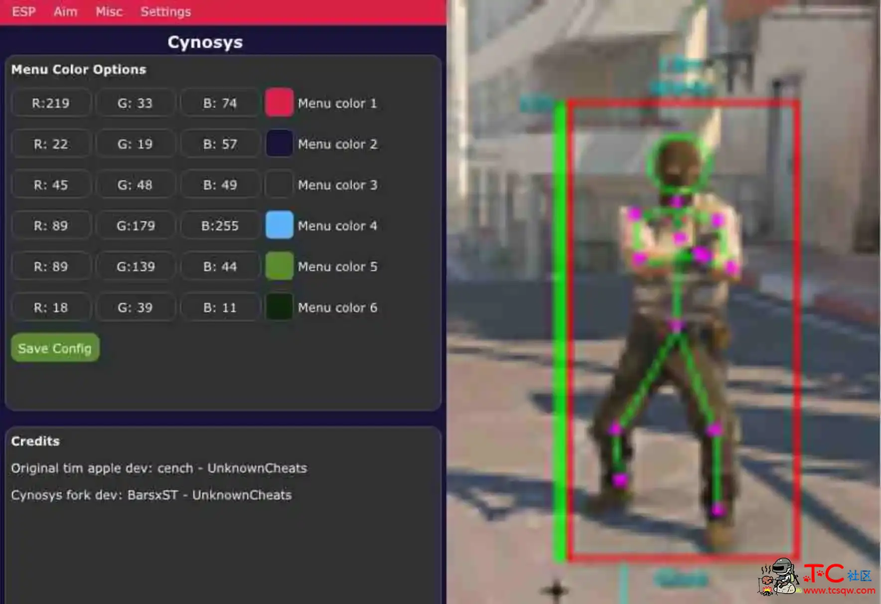 [CS2] Cynosys免费辅助v11.15 TC辅助网www.tcsq1.com4445