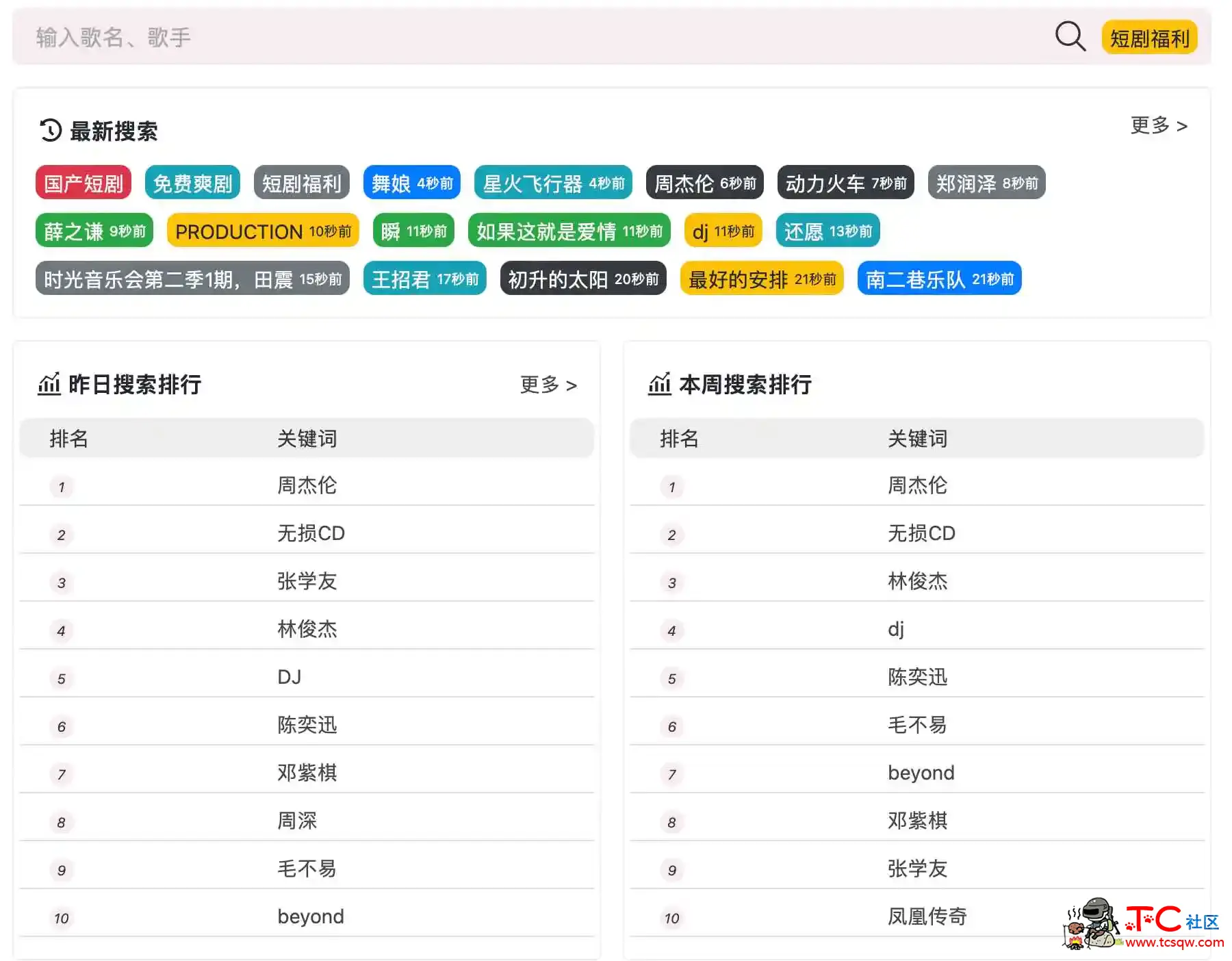 所有无损音乐免费下载网站~ TC辅助网www.tcsq1.com3932