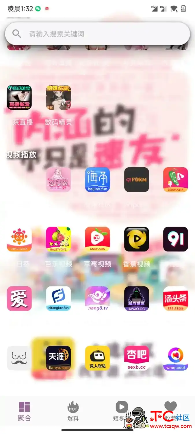 极品软件合集❤️色迷聚合实测可用[去广告无会员] TC辅助网www.tcsq1.com2468