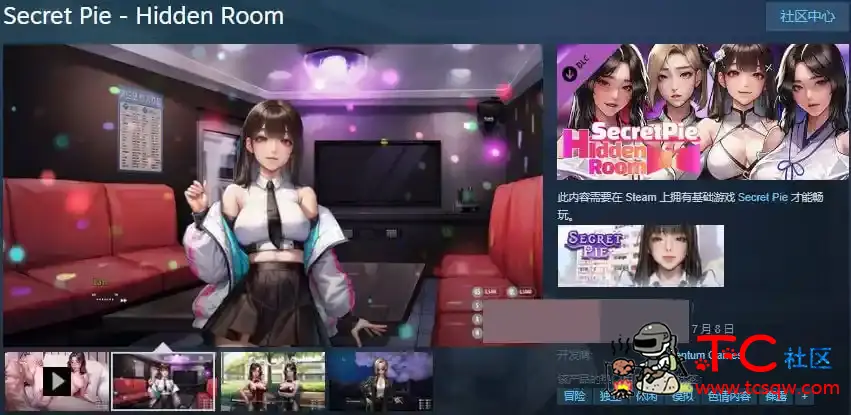 秘密派全DLC+官中无修+原声音乐PC TC辅助网www.tcsq1.com7290