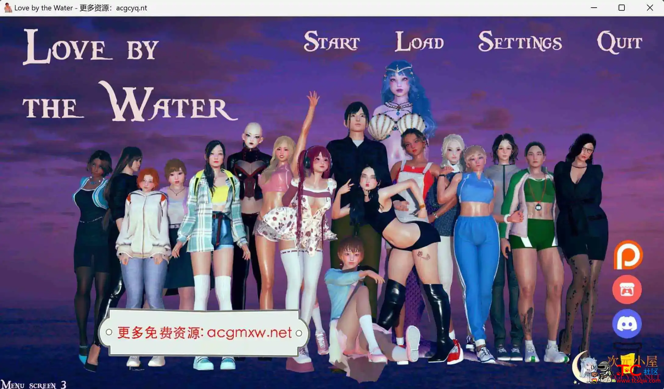 [欧美SLG/汉化]爱在水边 水边的爱 Love by the Water v.0.2汉化版[PC+安卓/3.3G] TC辅助网www.tcsq1.com7200