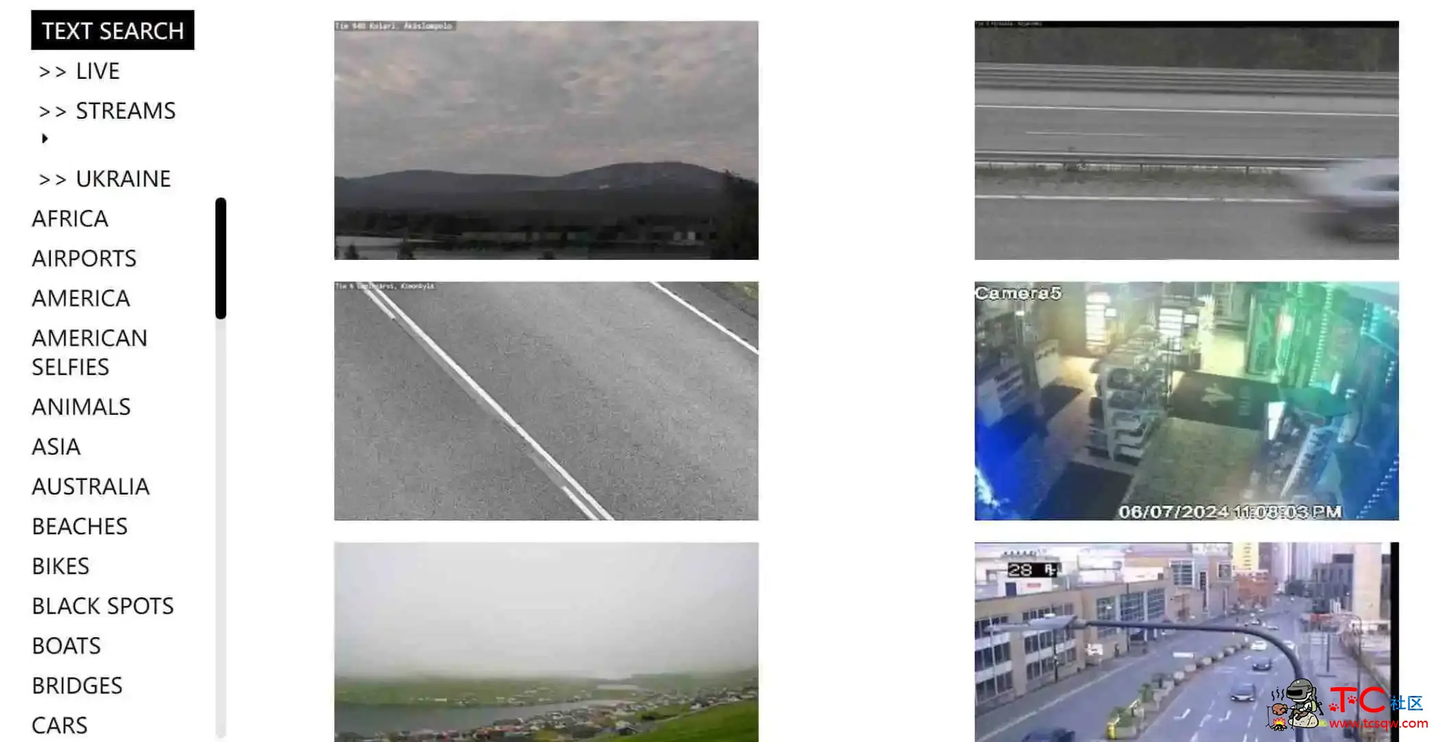 全球10100+在线随机网络摄像头-WATCHING THE WORLD TC辅助网www.tcsq1.com6896