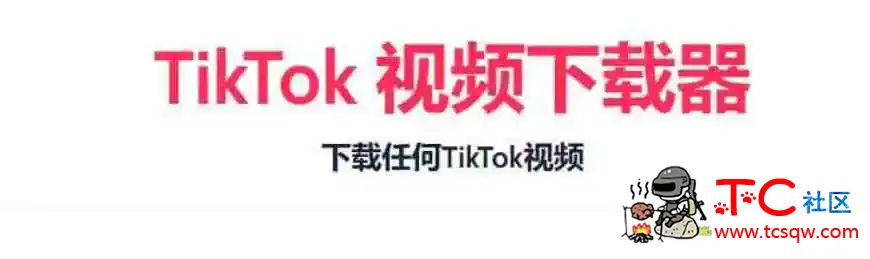 TikTok无水印下载的网站 TC辅助网www.tcsq1.com4822