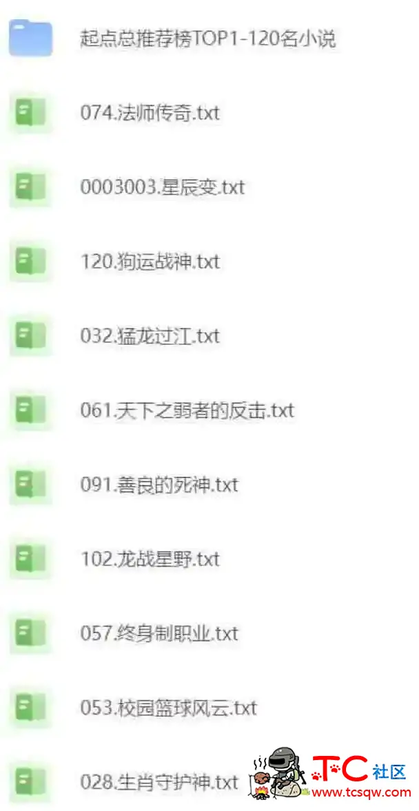 起·点·爆款小说100多本精品 TC辅助网www.tcsq1.com3125