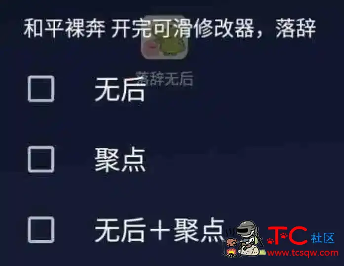 和平精英无后座广角 TC辅助网www.tcsq1.com1043