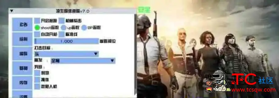 3.6.2凉生PUBG国体追踪7.0 TC辅助网www.tcsq1.com4215