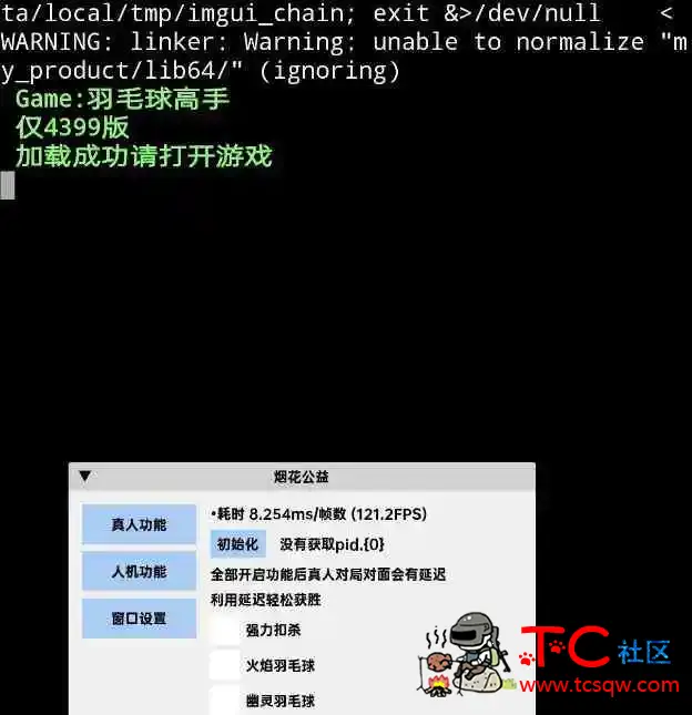 4399羽毛球高手公益辅助2.0版 TC辅助网www.tcsq1.com9636