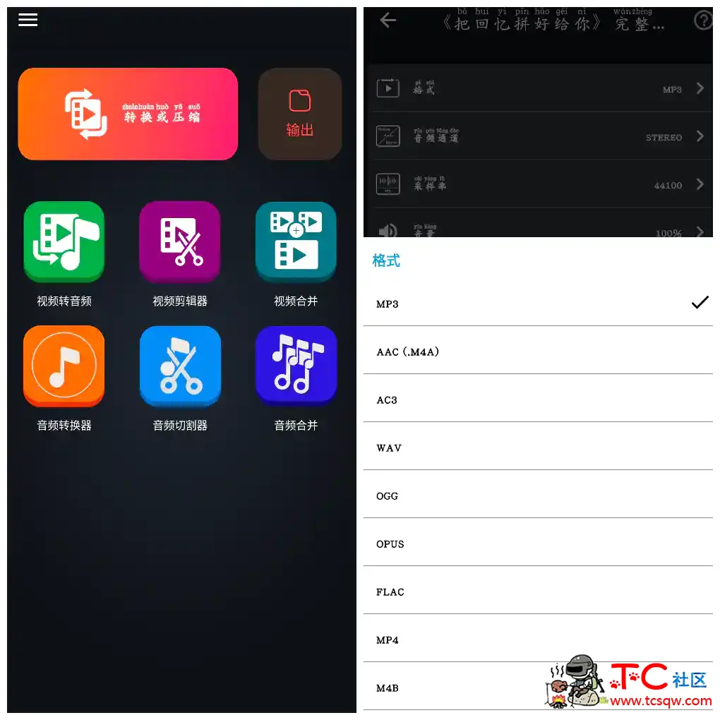视频转换器v15.4.0会员版 视频音频转换和压缩支持几乎所有视频格式 TC辅助网www.tcsq1.com6438