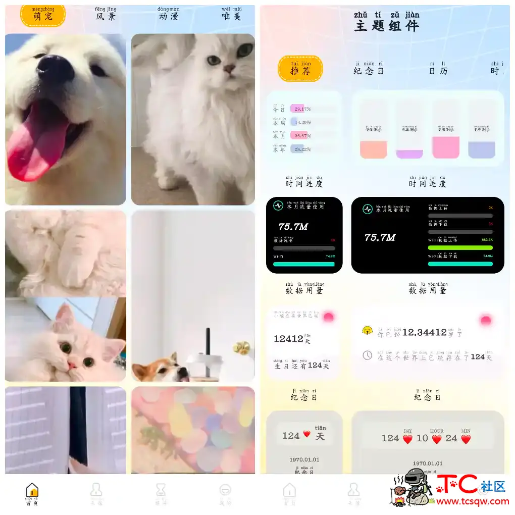 龙凤壁纸v1.1去广告版 提供各种主题壁纸头像 TC辅助网www.tcsq1.com388