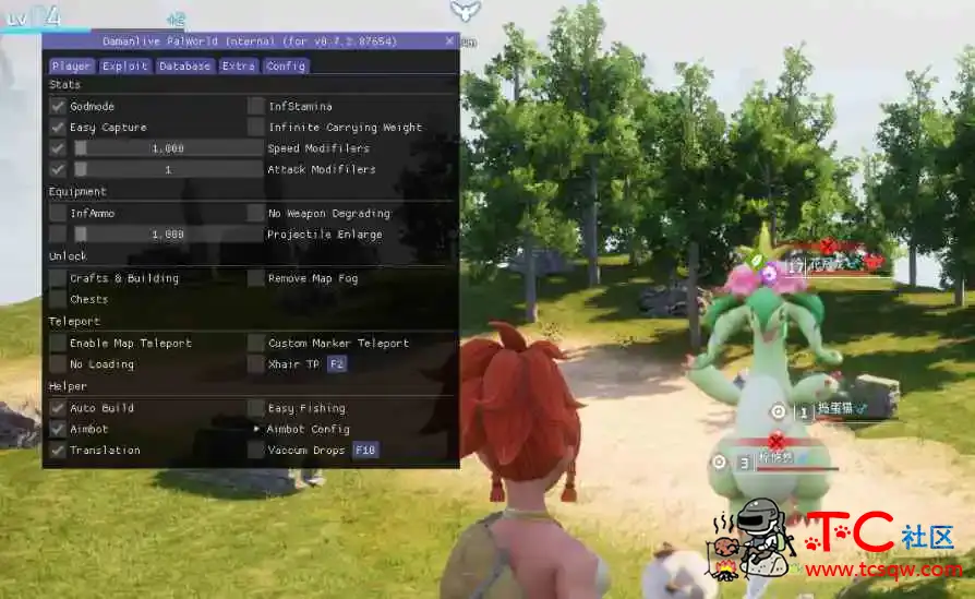 幻兽帕鲁-Damanlive内部多功能辅助 TC辅助网www.tcsq1.com2142