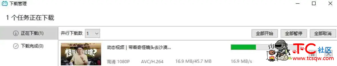 最新B站视频下载工具Bili23 支持4K画质 哔哩哔哩解析下载器 TC辅助网www.tcsq1.com2220